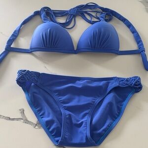 Elegant Azure Bikini Set